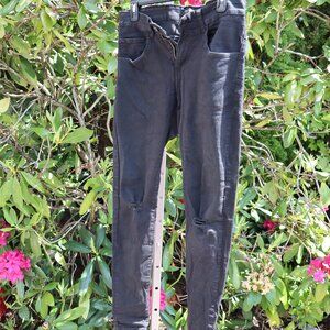 Amour Couture Black Ripped Skinny Jeans